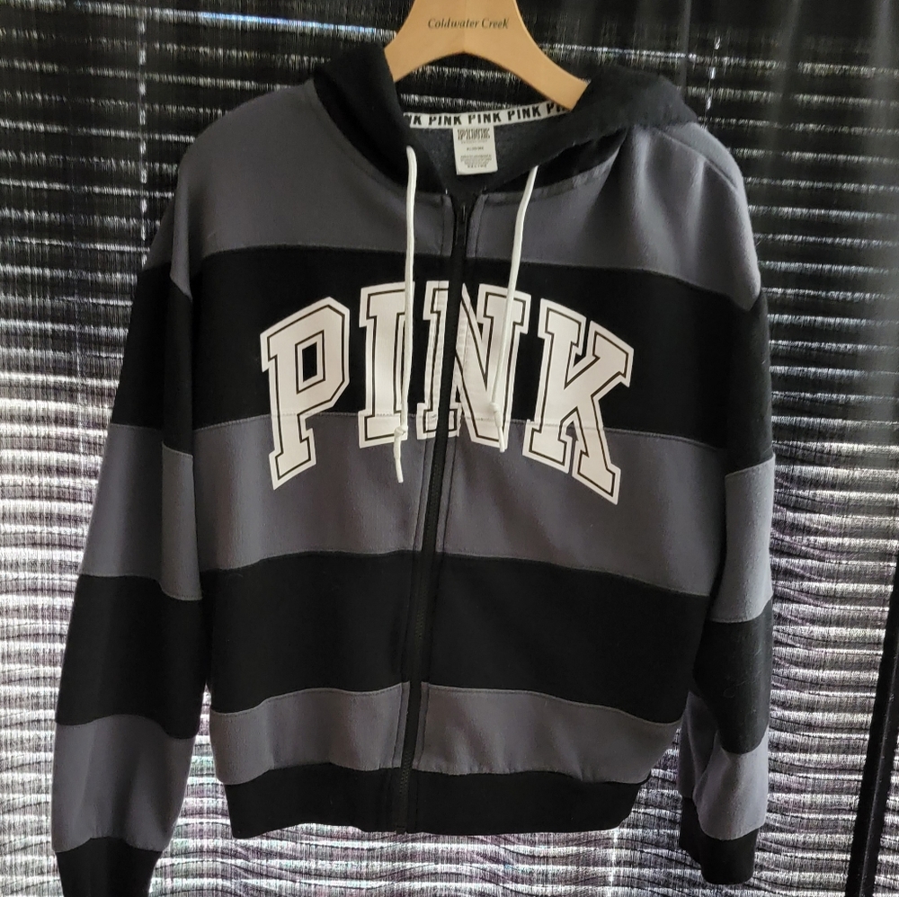 Pink Zip up hoodie
